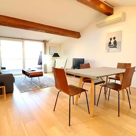 Rooftop Terrasse 1 Bedroom In Rue D'antibes, 5 Min From The Croisette 214 Appartement Cannes