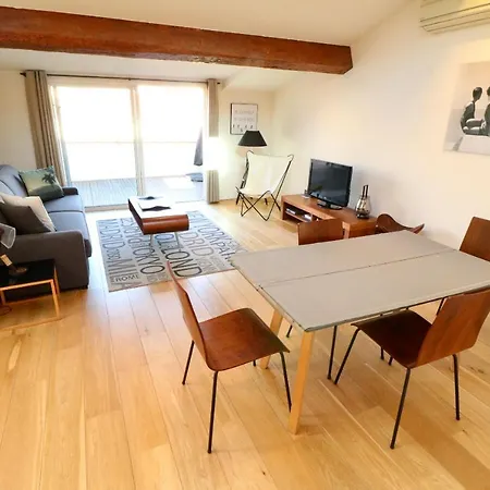 Rooftop Terrasse 1 Bedroom In Rue D'antibes, 5 Min From The Croisette 214 Appartement Cannes