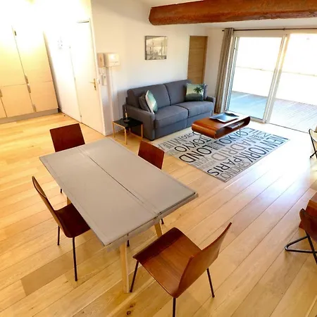 Rooftop Terrasse 1 Bedroom In Rue D'antibes, 5 Min From The Croisette 214 Cannes